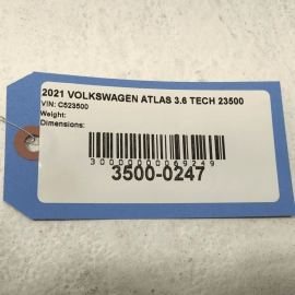 2018-2023 Volkswagen Atlas 3.6L Engine Motor Starter OEM