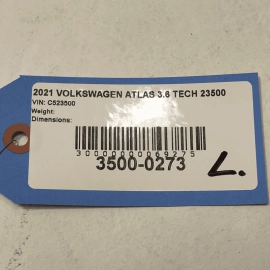2020-2025 Volkswagen Atlas Front Left Driver Side Cowl Grille Cover OEM