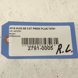 18-2024 AUDI S5 SPORTBACK REAR LEFT OR RIGHT DOOR PANEL SOUND AUDIO SPEAKER OEM