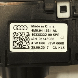 2018-2024 AUDI S5 SPORTBACK DASH HEADLIGHT LAMP CONTROL SWITCH OEM