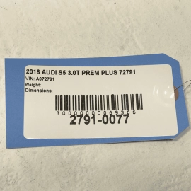 2018-2024 AUDI S5 SPORTBACK DASH HEADLIGHT LAMP CONTROL SWITCH OEM