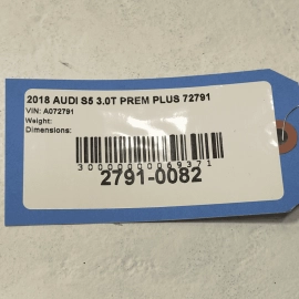 2018-2024 AUDI S5 SPORTBACK DASH DRIVER SIDE KNEE BOLSTER TRIM COVER PANEL OEM