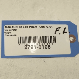 2018-2024 AUDI S5 FRONT LEFT DRIVER SIDE BUMPER MOUNT SUPPORT BRACKET OEM