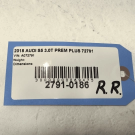 2018-2024 AUDI S5 A5 FRONT OR REAR PASSENGER DOOR OUTER HANDLE BASE OEM