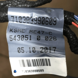 2018-2021 AUDI S5 A5 REAR RIGHT PASSENGER SIDE DOOR WIRE WIRING HARNESS OEM