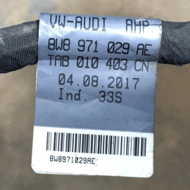 2018 AUDI S5 SPORTBACK FRONT LEFT DRIVER SIDE DOOR WIRE WIRING HARNESS OEM