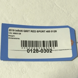 2016-2020 INFINITI Q50 AWD FRONT PASSENGER SIDE SHOCK STRUT W/ COIL SPRING OEM