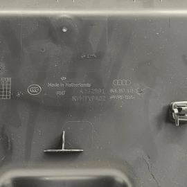 AUDI 2018-2023 A5 SPORTBACK REAR TRUNK LID INTERIOR LOWER TRIM COVER PANEL  AUDI 2018-2023 A5 SPORTBACK REAR TRUNK LID INTERIOR LOWER TRIM COVER PANEL