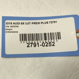 2018-2024 Audi S5 Sportback 3.0L ECM Engine Control Module OEM