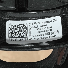 2018-2024 AUDI S5 SPORTBACK STEERING WHEEL FLAT BOTTOM W/ PADDLES SHIFT OEM