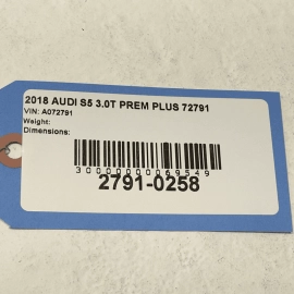 2018-2024 AUDI S5 SPORTBACK DASHBOARD LEFT SIDE OUTER AC AIR VENT GRILLE OEM