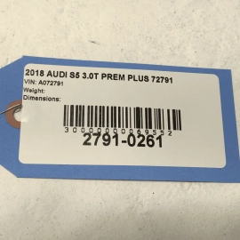 2018-2019 AUDI S5 SPORTBACK CENTER CONSOLE MEDIA CONTROL SWITCH PANEL OEM