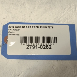 2018-2024 Audi S5 Sportback Center Console Shift Indicator OEM