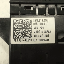 2018-2019 Audi S5 Sportback Center Console Radio Receiver Control Switch OEM