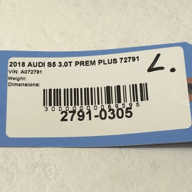 2018-2024 Audi S5 Sportback Front Dash Panel Left Driver Reinforcement OEM