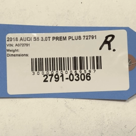 2018-2024 Audi S5 Sportback Front Dash Panel Right Passenger Reinforcement OEM