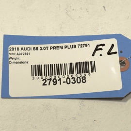 2018-2024 Audi S5 Sportback 3.0L Front Left Driver Side Brake Splash Shield OEM