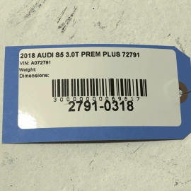 2018-2024 Audi S5 Sportback HVAC Heater Blower Fan Motor OEM