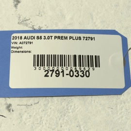 2018 - 2024 AUDI A5 S5 SPORTBACK BODY CONTROL MODULE COMPUTER BCM UNIT OEM