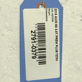 2018-2024 AUDI S5 A5 WINDSHIELD WIPER WASHER HEATED NOZZLE SPRAYER JET OEM SET