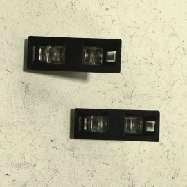 2018-2024 AUDI S5 A5 REAR LEFT + RIGHT LICENSE PLATE LIGHT LAMP OEM SET OF 2 PCS