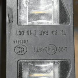 2018-2024 AUDI S5 A5 REAR LEFT + RIGHT LICENSE PLATE LIGHT LAMP OEM SET OF 2 PCS