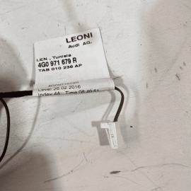 AUDI A6 Quattro 2018 GLOVE BOX WIRE WIRING HARNESS CABLE OEM AUDI A6 Quattro 2018 GLOVE BOX WIRE WIRING HARNESS CABLE OEM