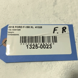 2015-2023 FORD F-150 XL FRONT RIGHT PASSENGER SIDE DOOR  WINDOW GLASS OEM