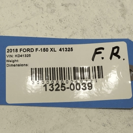 2015-2020  FORD F-150 FRONT PASSENGER SIDE INTERIOR DOOR PANEL INSIDE HANDLE OEM