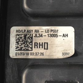 2018 - 2020 FORD F-150 FRONT RIGHT PASSENGER SIDE HEADLIGHT HEAD LIGHT LAMP OEM