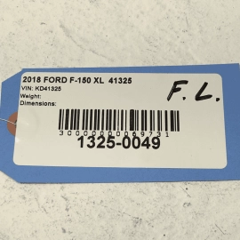 2018-2020 FORD F150 FRONT LEFT DRIVER SIDE RADIATOR SUPPORT AIR INTAKE DUCT
