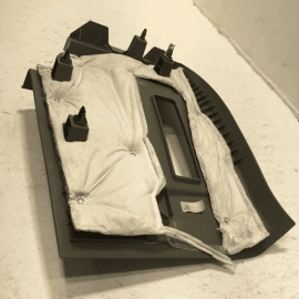 2018 - 2022 FORD F-150 DRIVER SIDE UPPER B PILLAR TRIM COVER PANEL OEM