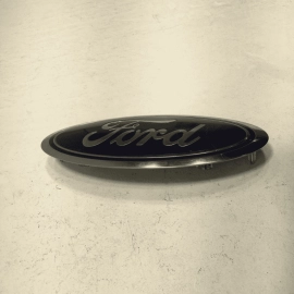 2015-2023 FORD F150 TAILGATE LIFTGATE TRUNK EMBLEM LOGO BLUE CHROME OEM
