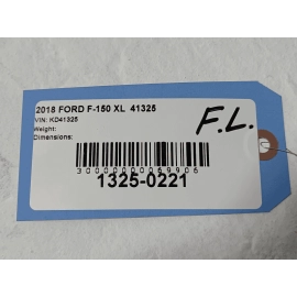 2015-2020  FORD F-150 FRONT DRIVER SIDE INTERIOR DOOR PANEL INSIDE HANDLE OEM