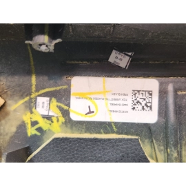 2014-2016 ACURA MDX REAR PASSENGER SIDE DOOR PANEL PULL HANDLE ARMREST NH690 OEM