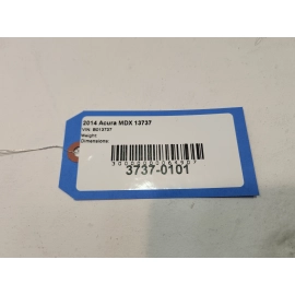 2014-2016 ACURA MDX REAR PASSENGER SIDE DOOR PANEL PULL HANDLE ARMREST NH690 OEM