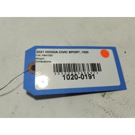 2019-2021 HONDA CIVIC SEDAN LEFT DRIVER SIDE ROCKER PANEL SKIRT MOLDING OEM