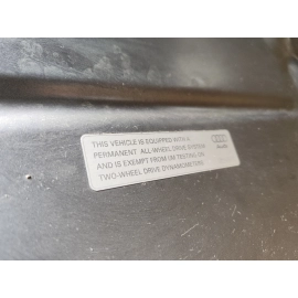 2013-2018 AUDI S6 FRONT HOOD BONNET SHELL PANEL Z7S OEM