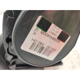 18-2023 BMW 530E G30 REAR SECOND ROW CENTER SEAT BELT SEATBELT BLACK OEM