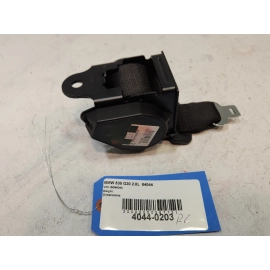 18-2023 BMW 530E G30 REAR SECOND ROW CENTER SEAT BELT SEATBELT BLACK OEM