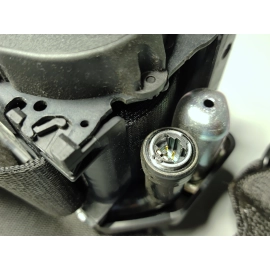 2018-2023 BMW 530E G30 REAR LEFT DRIVER SIDE SEAT BELT RETRACTOR BLACK OEM