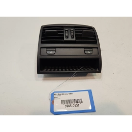 11-16 BMW 550I BMW F10 REAR CONSOLE AIR AC VENT GRILLE HEATED CONTROL PANEL OEM
