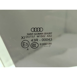 2016-2018 AUDI A6 FRONT RIGHT PASSENGER SIDE DOOR PANEL WINDOW GLASS OEM