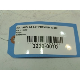 2012 - 2018 AUDI A6 FRONT RIGHT PASSENGER SIDE DOOR WINDOW REGULATOR OEM