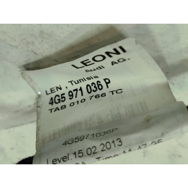 2016-2018 AUDI A6 FRONT PASENGER SIDE DOOR WIRE WIRING HARNESS OEM