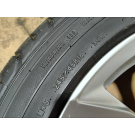 2016-2018 Audi A6 5-Double-Spoke Alloy Wheel R18 245/45 OEM