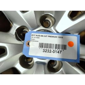 2016-2018 Audi A6 5-Double-Spoke Alloy Wheel R18 245/45 OEM