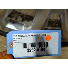 2016-2018 Audi A6 5-Double-Spoke Alloy Wheel R18 245/45 OEM