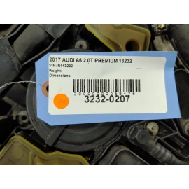 2017 Audi A6 Quatro 2.0L Engine Motor Assembly OEM