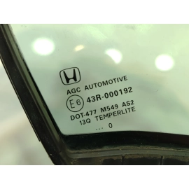 2016-2022 HONDA PILOT FRONT RIGHT PASSENGER DOOR WINDOW VENT GLASS OEM